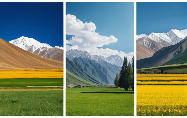키르기스스탄 독립 역사 - Here are three detailed image prompts in English, designed to capture the essence of Kyrgyzstan as d...
