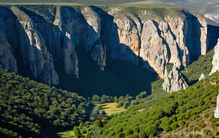 알라르차 협곡 여행 팁 - **Awe-Inspiring Canyon Vista with Soaring Vultures:**
    A breathtaking panoramic view of the majes...