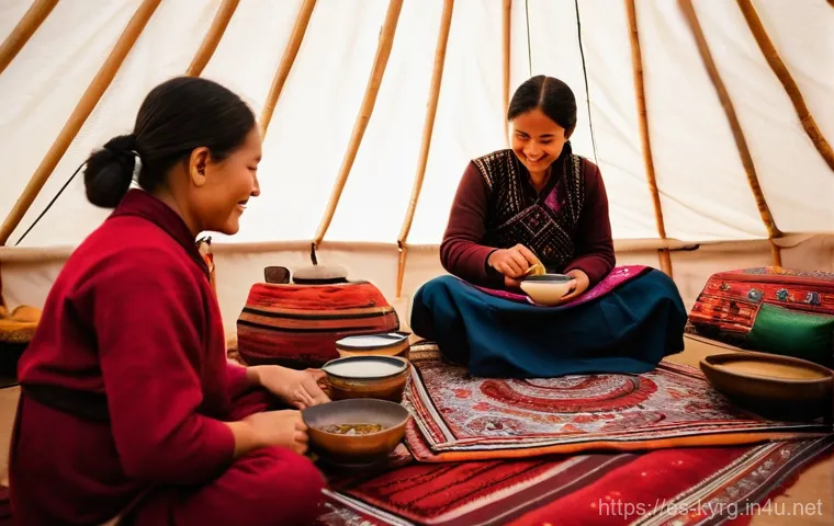 키르기스스탄에서 가볼 만한 산맥 - **"Celestial Mountain Majesty with Alpine Lake"**
    A wide, breathtaking panoramic shot of the Tia...